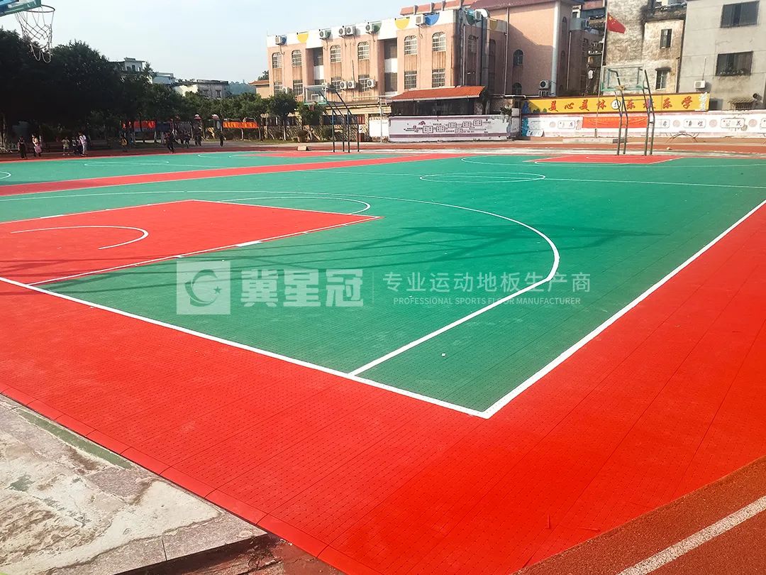 冀星冠助力广州市某小学篮球场焕新升级,打造专业运动空间! 第10张