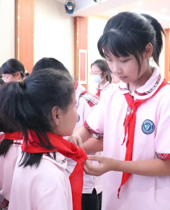 红领巾爱祖国 ——枝江英杰小学开展六一主题队日暨新队员入队仪式活动 第25张