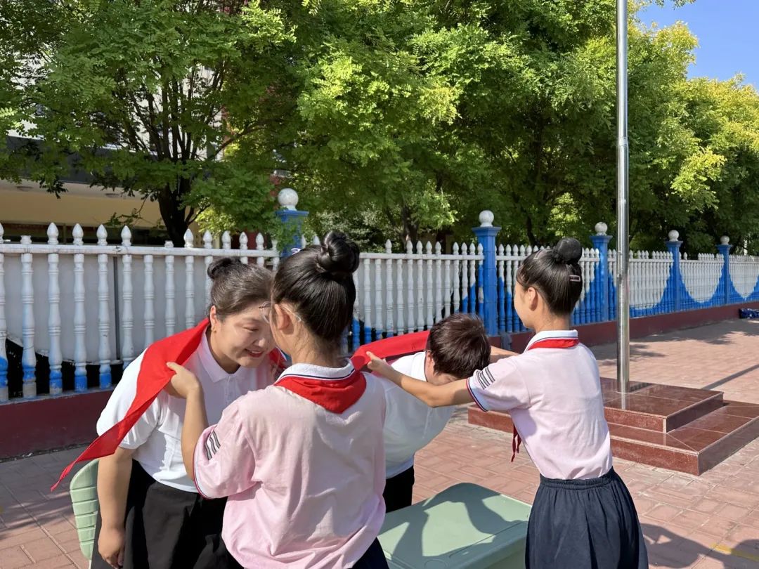 红领巾爱祖国——白塔小学一年级新队员分批入队仪式 第19张