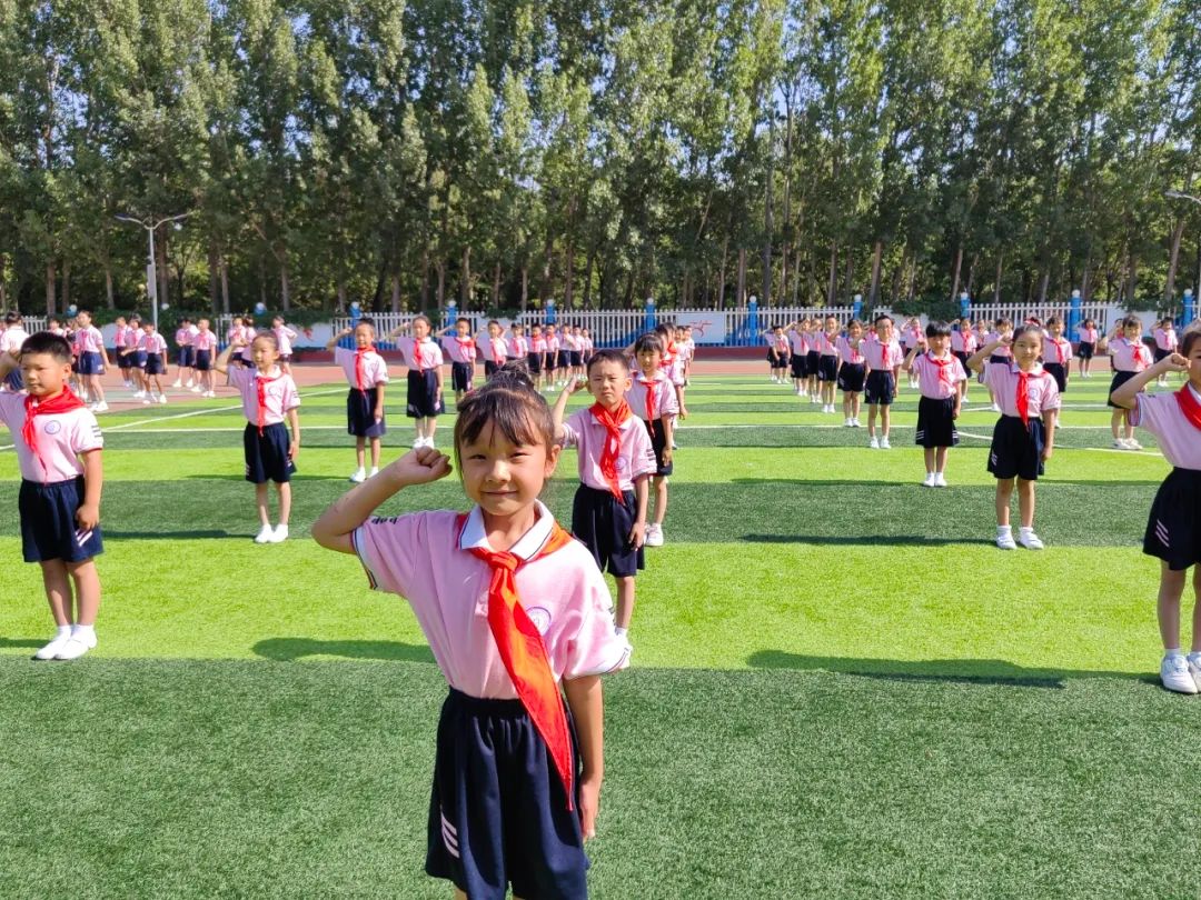 红领巾爱祖国——白塔小学一年级新队员分批入队仪式 第43张