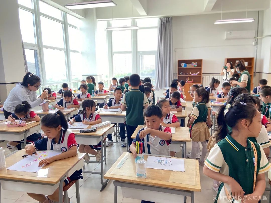 你好,小学!---星河幼儿园大班参观小学初体验! 第26张 你好,小学!---星河幼儿园大班参观小学初体验! 第26张