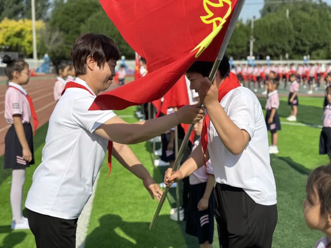 红领巾爱祖国——白塔小学一年级新队员分批入队仪式 第46张