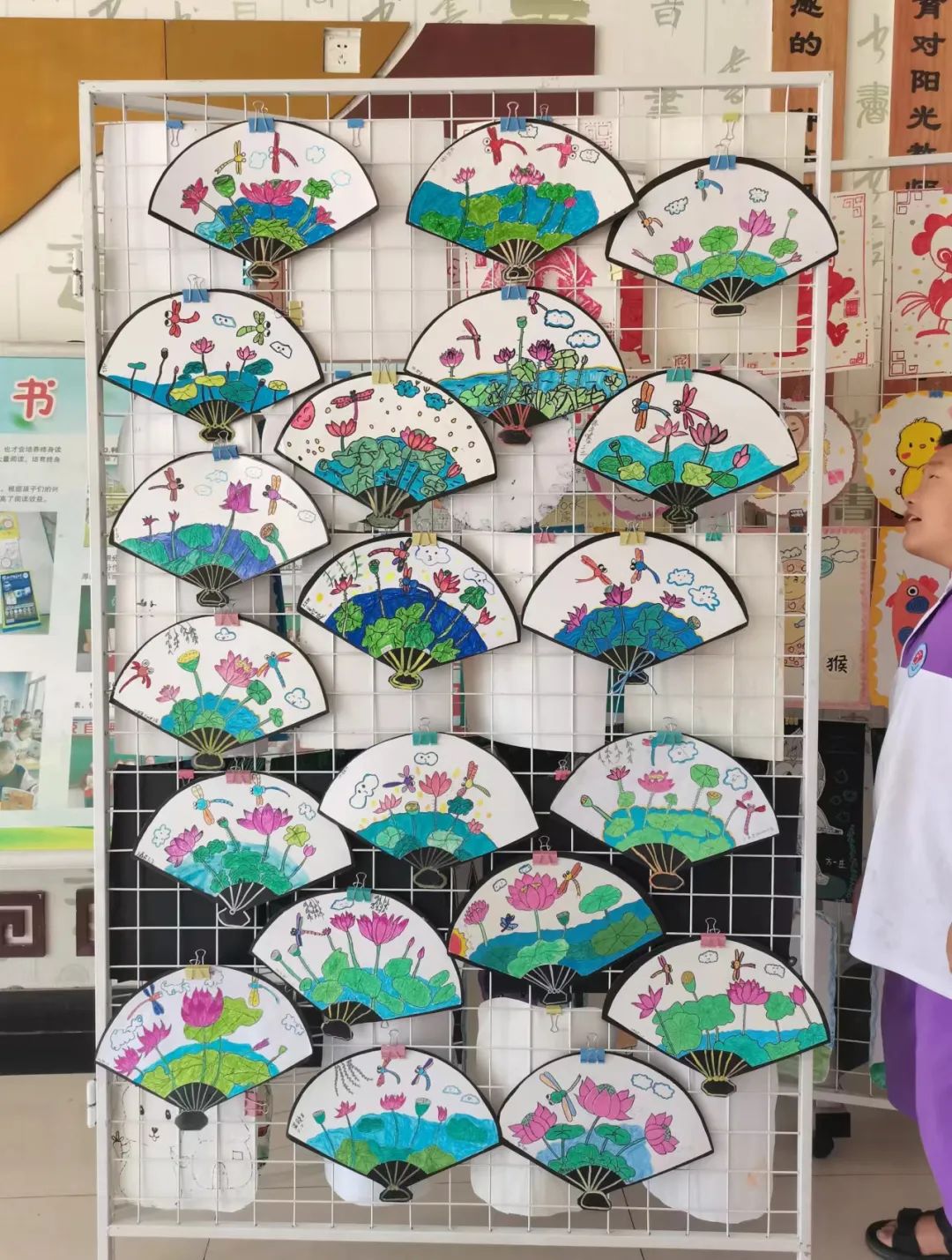 陵城区第二实验小学“七彩童年 ”美术展活动 第10张 陵城区第二实验小学“七彩童年 ”美术展活动 第10张