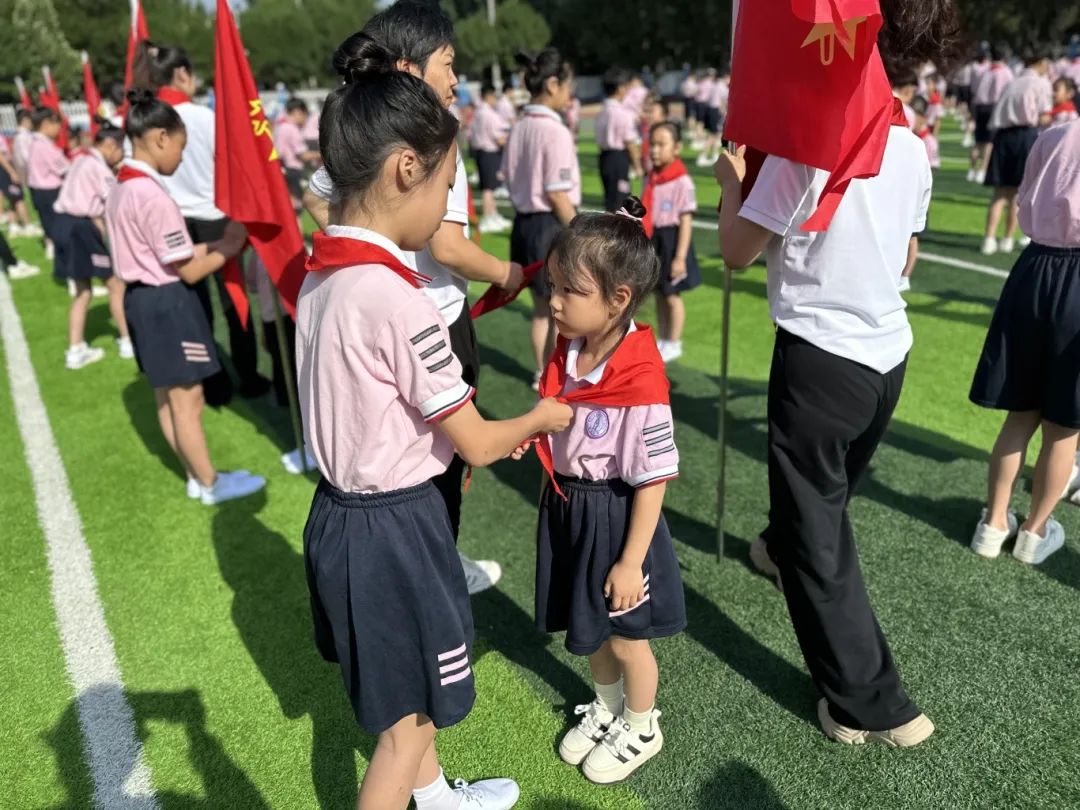 红领巾爱祖国——白塔小学一年级新队员分批入队仪式 第31张