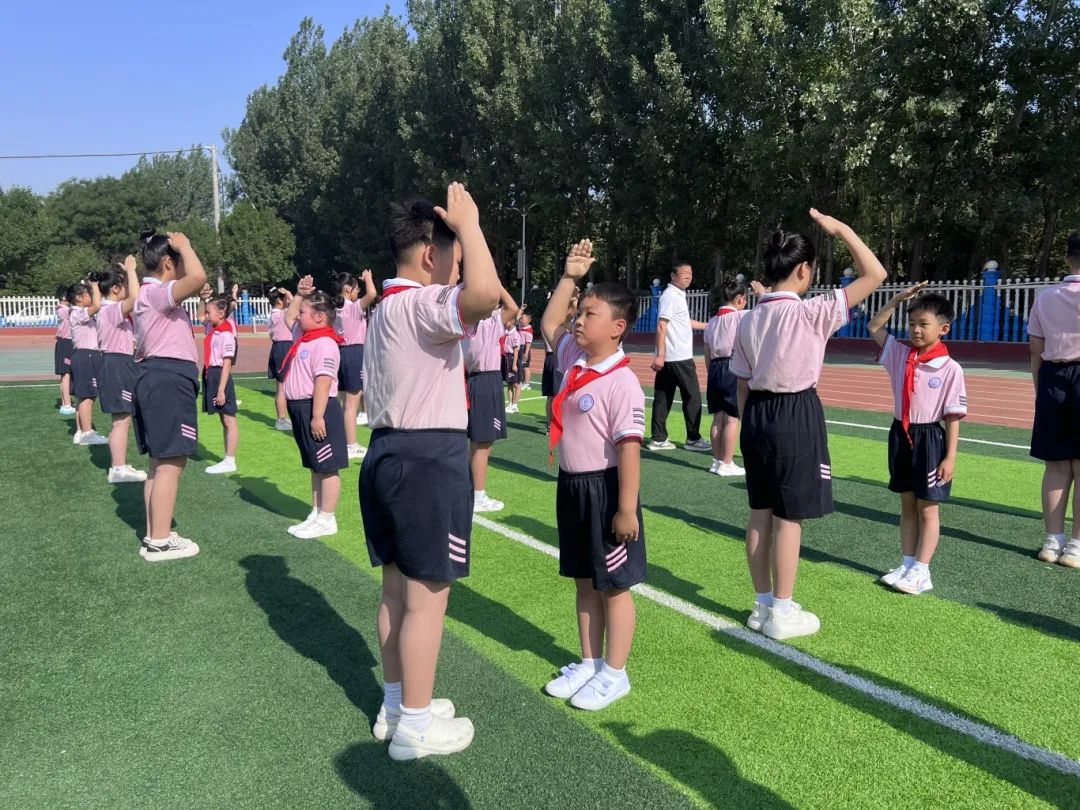 红领巾爱祖国——白塔小学一年级新队员分批入队仪式 第33张