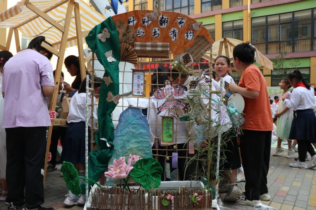 集合!育林喊你来逛国风市集啦——育林小学六一系列活动之爱心义卖 第22张