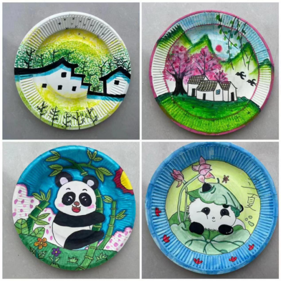 【林州市庙前街小学】创意纸盘绘画 乐享缤纷世界——林州市庙前街小学艺术节简讯 第13张 【林州市庙前街小学】创意纸盘绘画 乐享缤纷世界——林州市庙前街小学艺术节简讯 第13张