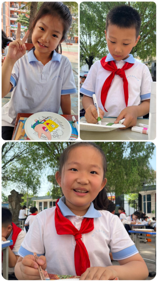 【林州市庙前街小学】创意纸盘绘画 乐享缤纷世界——林州市庙前街小学艺术节简讯 第5张 【林州市庙前街小学】创意纸盘绘画 乐享缤纷世界——林州市庙前街小学艺术节简讯 第5张