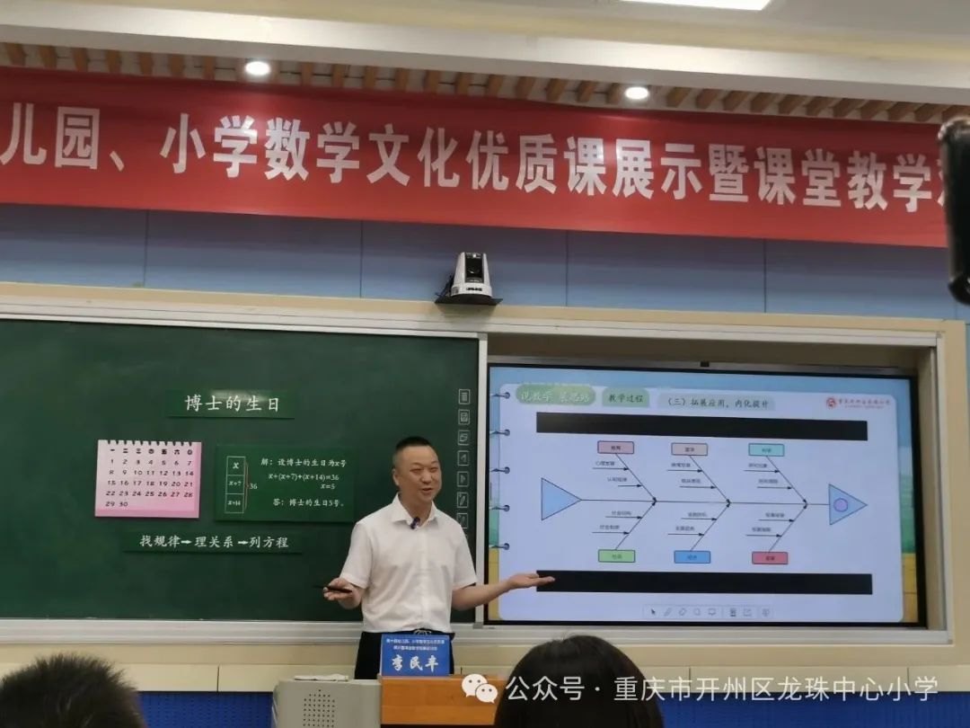热烈祝贺龙珠小学李民丰老师在第十届全国小学数学文化优质课展示暨课堂教学观摩会中荣获说课比赛一等奖! 第10张 热烈祝贺龙珠小学李民丰老师在第十届全国小学数学文化优质课展示暨课堂教学观摩会中荣获说课比赛一等奖! 第10张