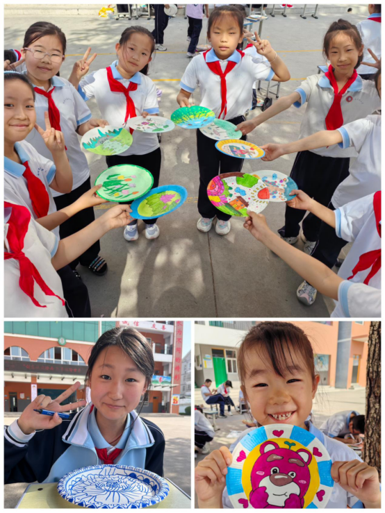 【林州市庙前街小学】创意纸盘绘画 乐享缤纷世界——林州市庙前街小学艺术节简讯 第7张 【林州市庙前街小学】创意纸盘绘画 乐享缤纷世界——林州市庙前街小学艺术节简讯 第7张