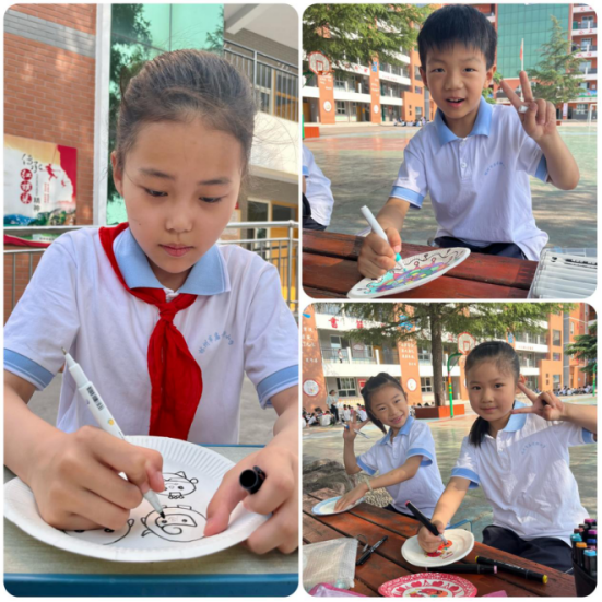 【林州市庙前街小学】创意纸盘绘画 乐享缤纷世界——林州市庙前街小学艺术节简讯 第4张 【林州市庙前街小学】创意纸盘绘画 乐享缤纷世界——林州市庙前街小学艺术节简讯 第4张