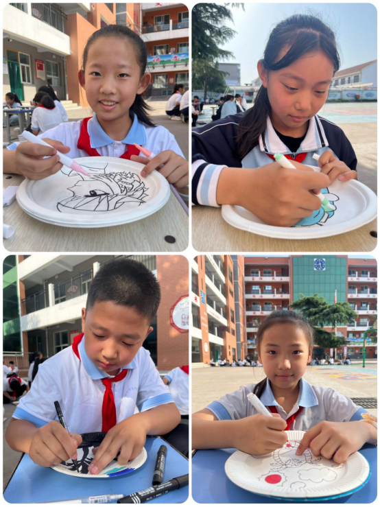 【林州市庙前街小学】创意纸盘绘画 乐享缤纷世界——林州市庙前街小学艺术节简讯 第3张 【林州市庙前街小学】创意纸盘绘画 乐享缤纷世界——林州市庙前街小学艺术节简讯 第3张