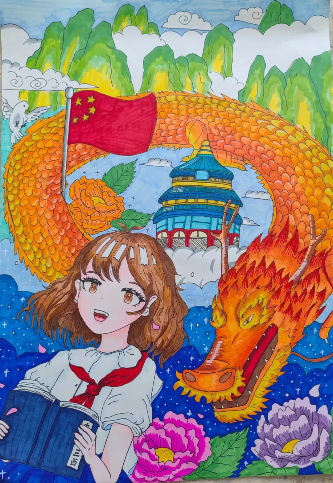 文润童心,艺启成长——新城小学第三届艺术节优秀书画作品展 第39张 文润童心,艺启成长——新城小学第三届艺术节优秀书画作品展 第39张
