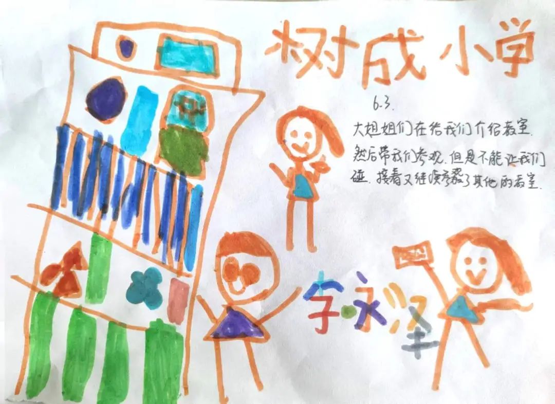 【幼小衔接】初探小学 “幼”见成长——下淀中心幼儿园大班参观小学活动 第67张