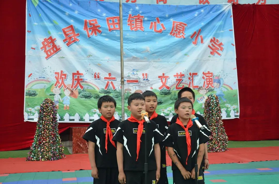 保田镇心愿小学举行“少年儿童心向党,老少携手共庆六一”主题文艺汇演 第5张