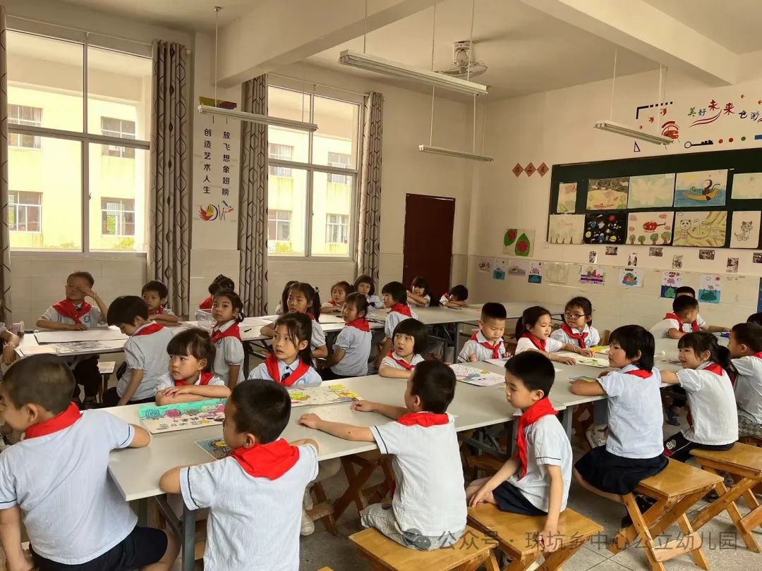 走进小学 体验成长--石城县珠坑乡中心公立幼儿园参观小学活动 第32张