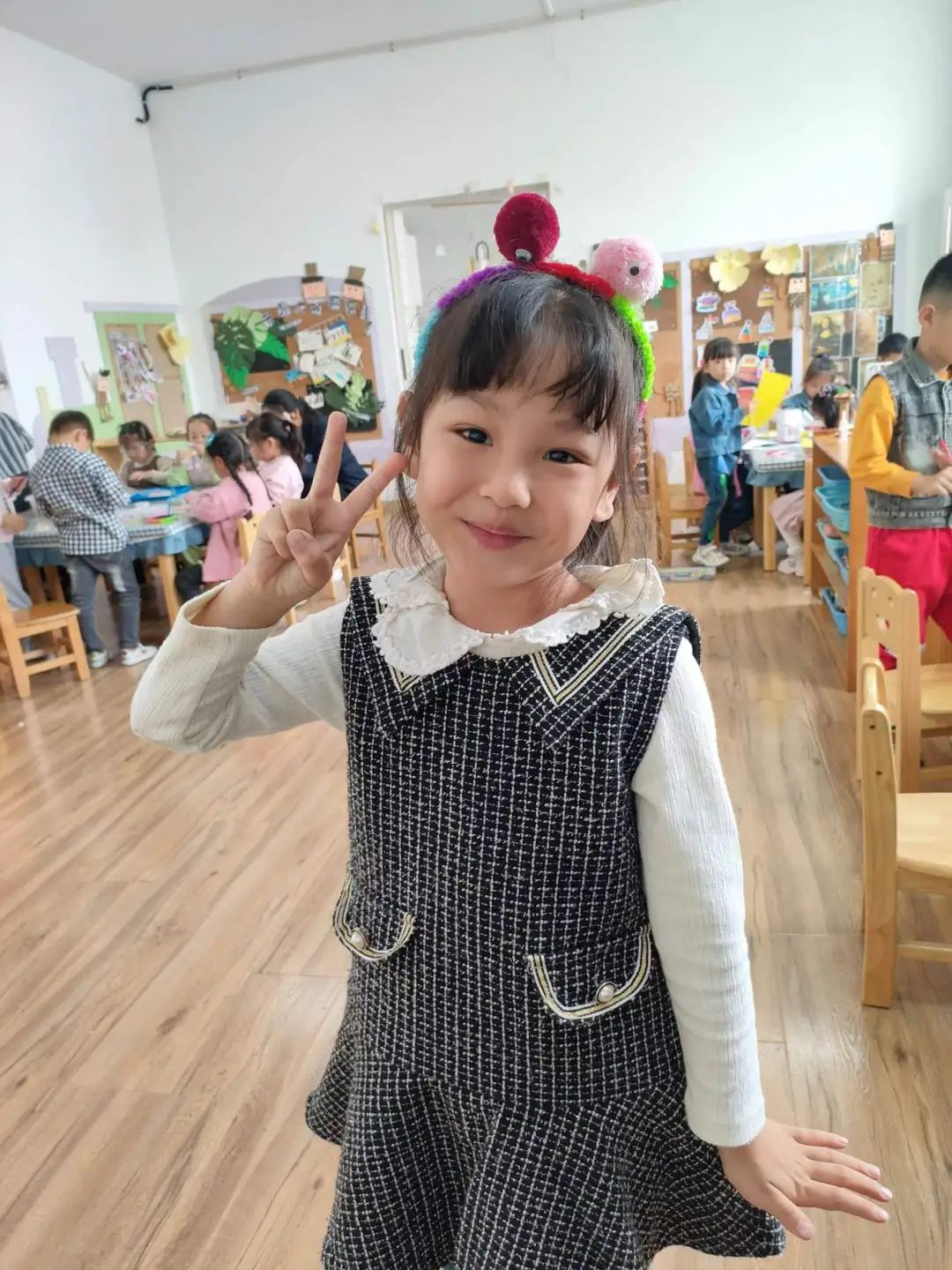 【幼小衔接】初探小学 “幼”见成长——下淀中心幼儿园大班参观小学活动 第5张