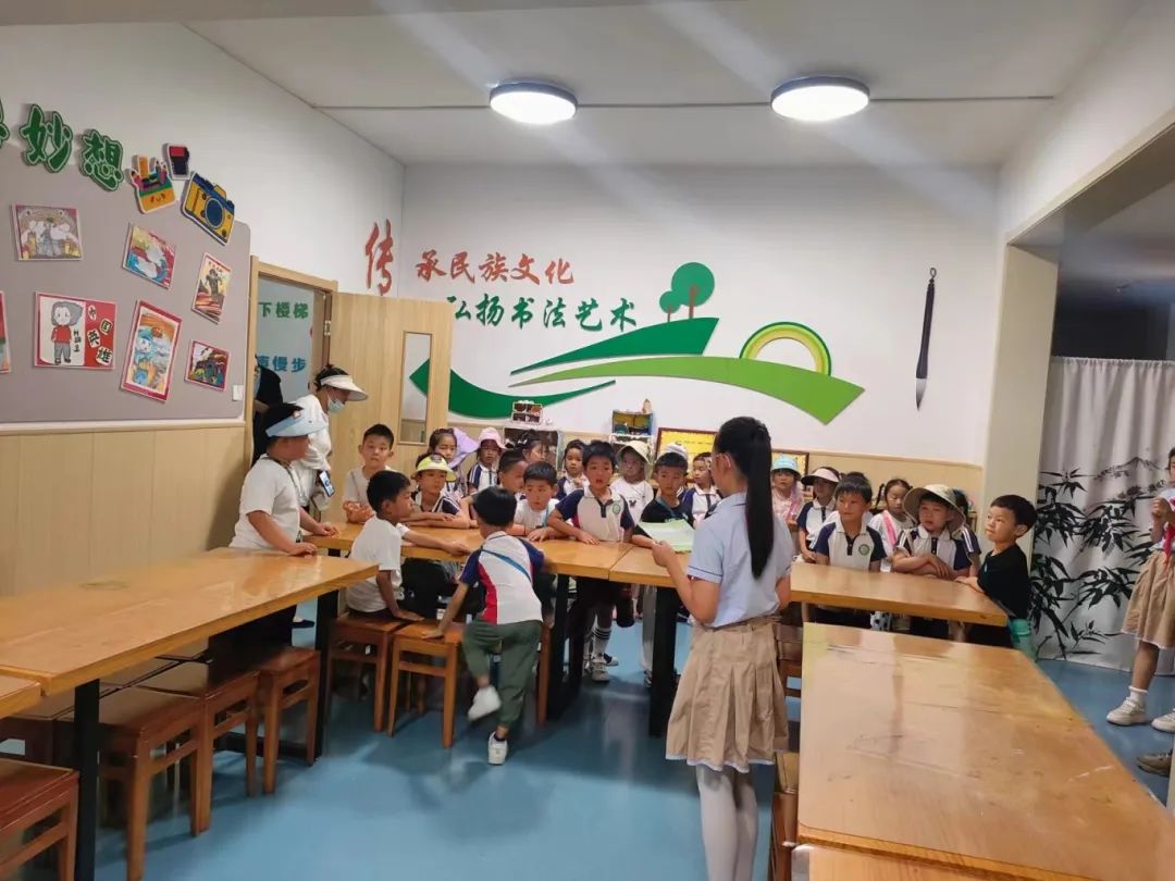 【幼小衔接】初探小学 “幼”见成长——下淀中心幼儿园大班参观小学活动 第35张