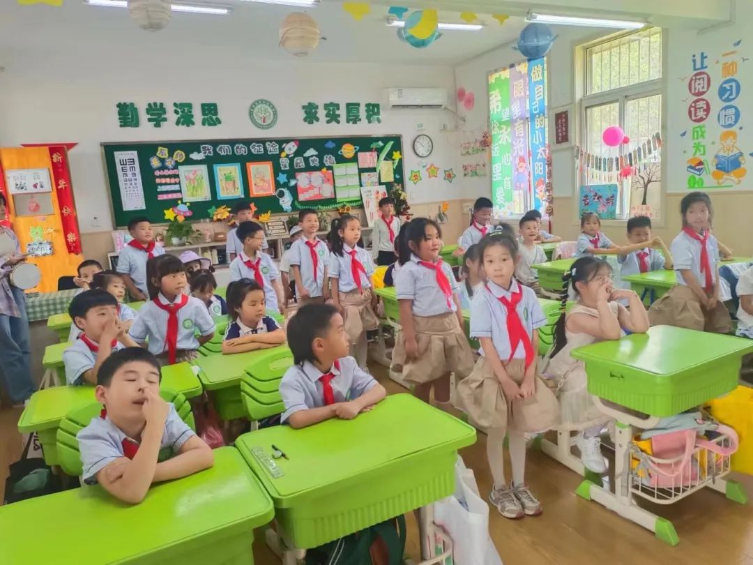【幼小衔接】初探小学 “幼”见成长——下淀中心幼儿园大班参观小学活动 第49张