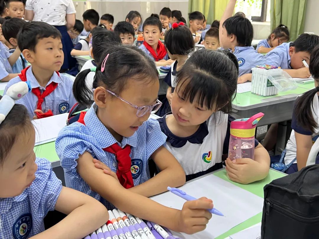 【幼小衔接】初探小学,赴一场成长之约——郑州市中原区锦艺实验幼儿园大班参观锦艺小学 第26张