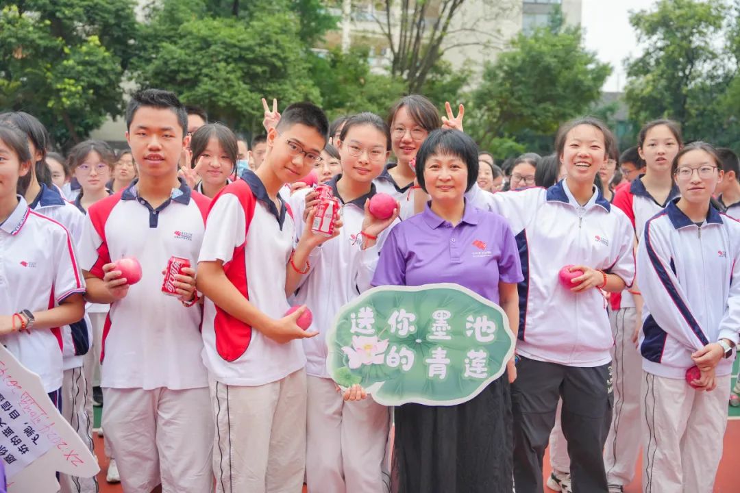 中考前夕,育才校园惊现“彩虹”! ——七中育才水井坊校区初2021级中考考前教育系列活动 第28张