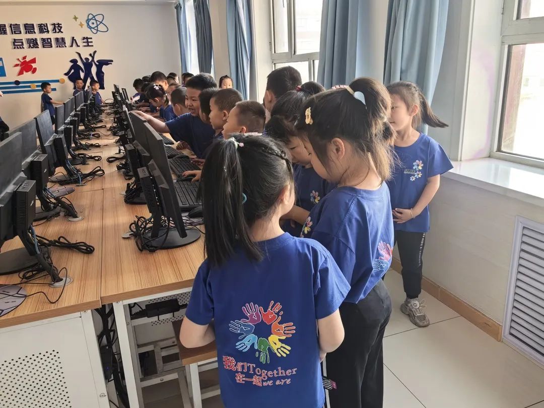 初探小学  礼遇成长——神木市大柳塔第五幼儿园大班参观小学社会实践活动纪实 第26张