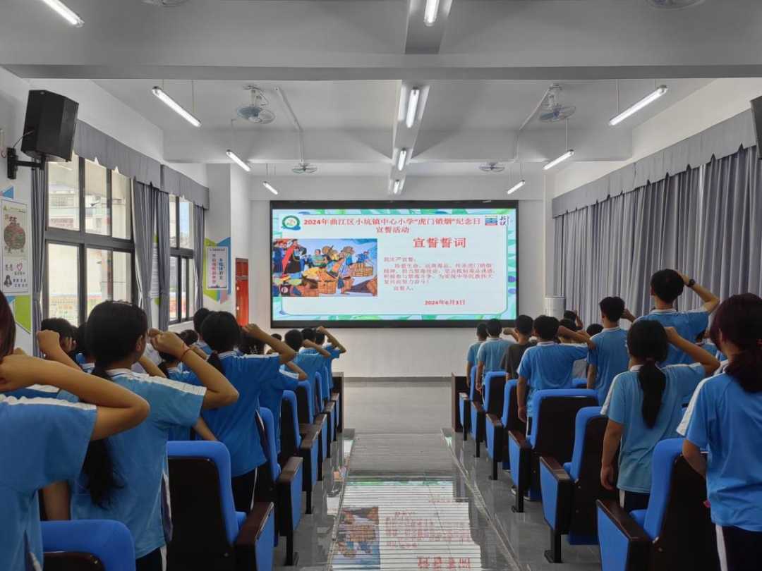 曲江区小坑镇中心小学举行“6·3”虎门销烟纪念日禁毒活动 第3张