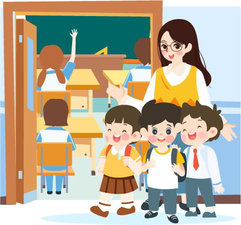 【缤纷教学】“趣”游小学 “幼”见成长——闽侯上街中心幼儿园幼小衔接系列活动之参观小学暨学前教育宣传月活动 第1张