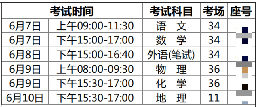 高考准考证这些信息一定要关注!(为了高考生请转发) 第3张