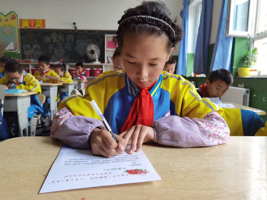 铸牢中华民族共同体意识丨和硕县第二小学与永宁县第一小学共同组织开展了“书信手拉手”活动 第13张