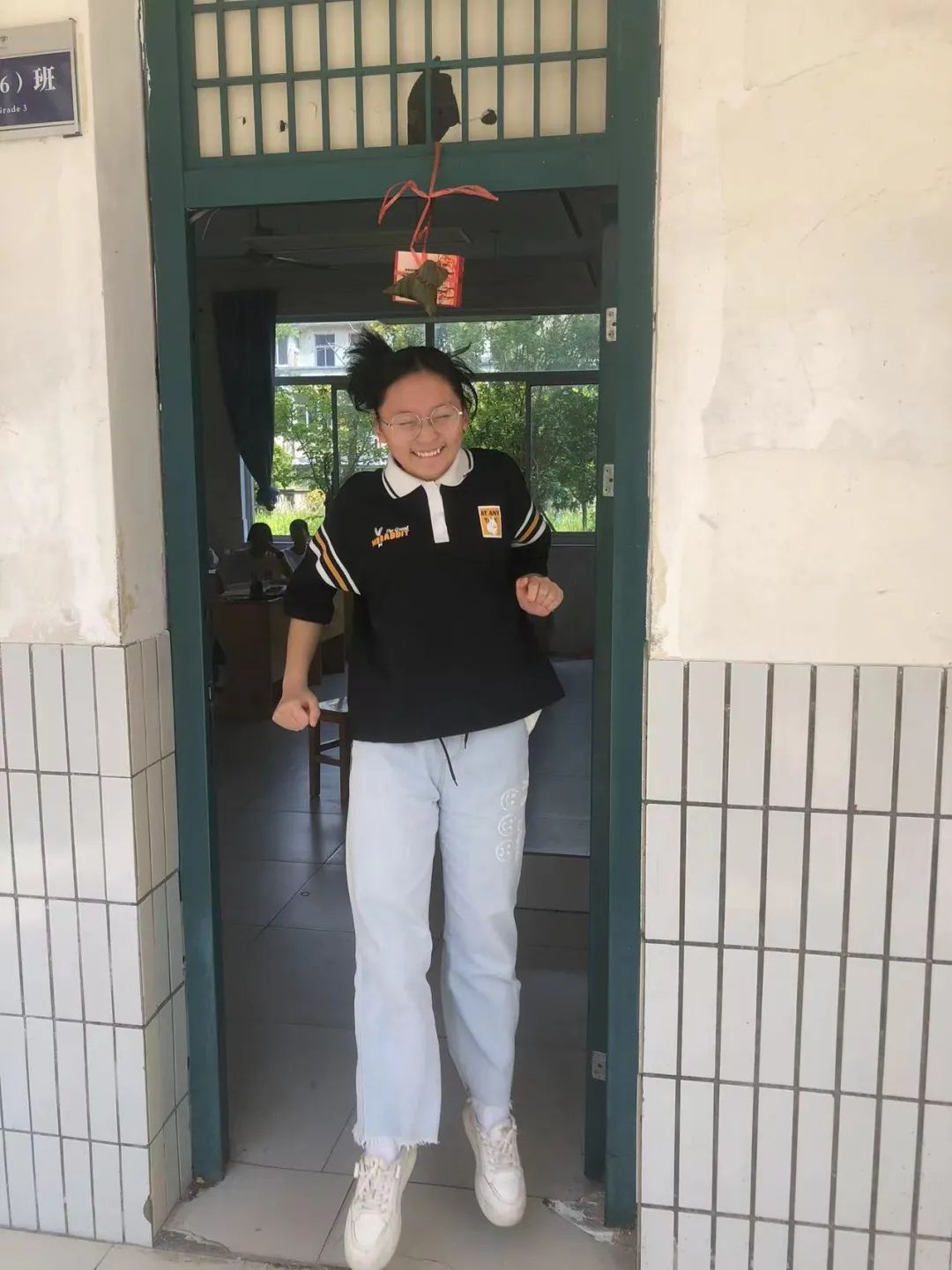 【姜灶中学】决胜中考,一举“糕粽”——姜灶中学举行中考送祝福活动 第6张