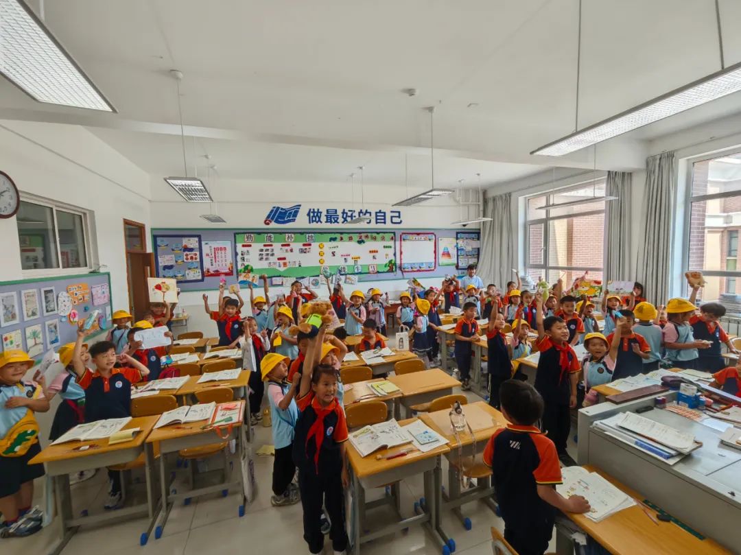 探秘小学日  筑梦向未来——魏桥创业北海幼儿园大班级部参观小学活动 第32张