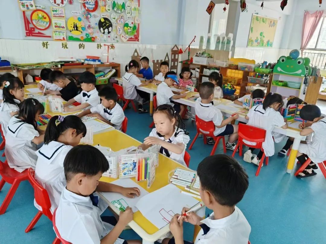 初探小学,礼遇成长---临沭县青云镇中心幼儿园幼小衔接参观小学活动 第76张