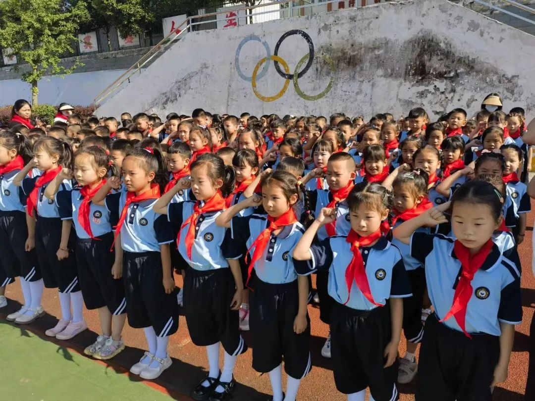 红领巾爱祖国——阳逻街第五小学教联体新队员入队仪式 第29张 红领巾爱祖国——阳逻街第五小学教联体新队员入队仪式 第29张