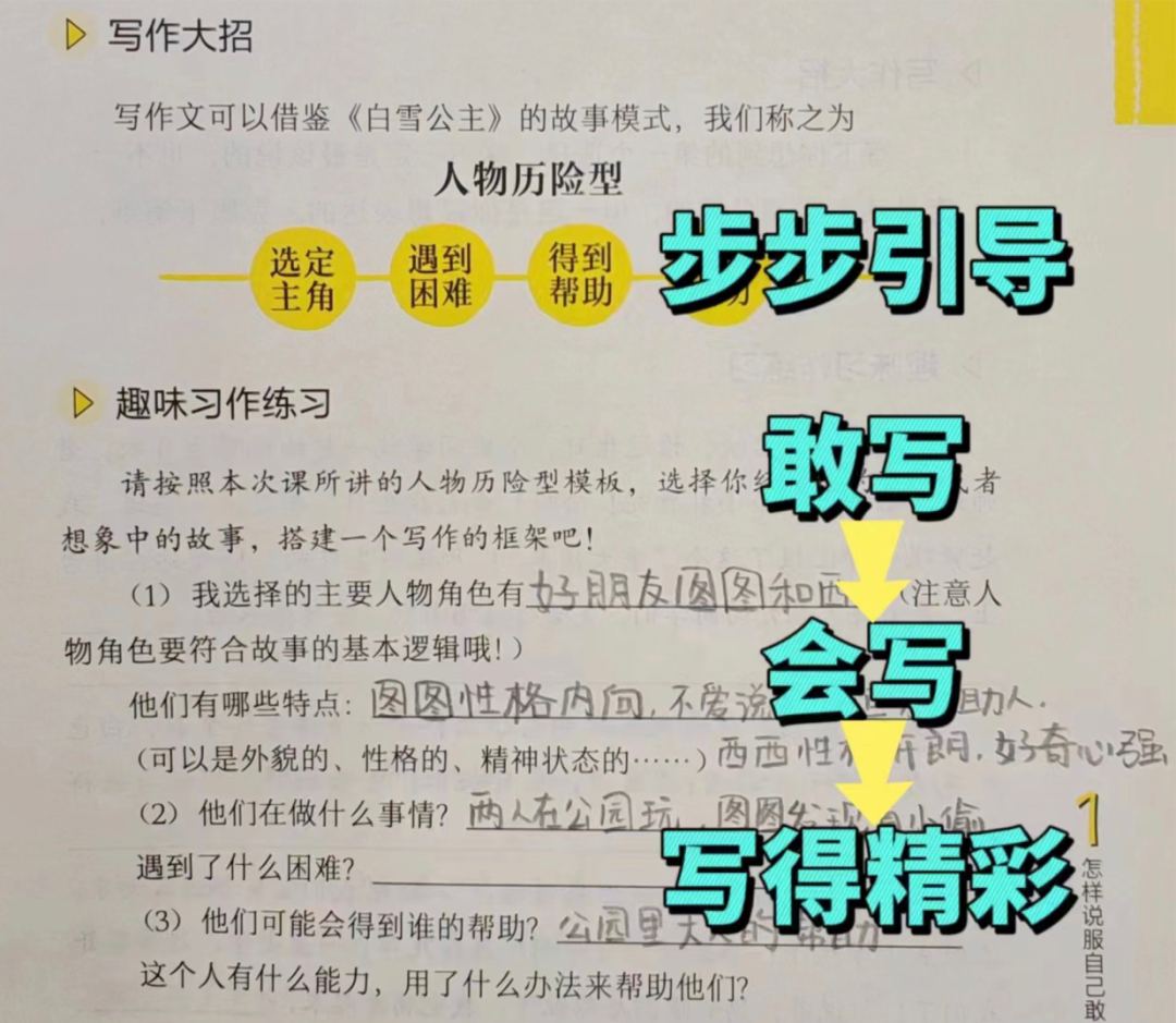 让孩子21天告别小学作文难题!对症下药,作文急救包来了! 第28张 让孩子21天告别小学作文难题!对症下药,作文急救包来了! 第28张