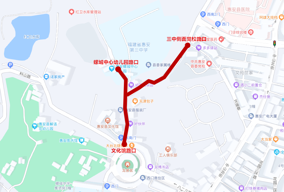 【护航2024高考①】高考期间,惠安这些地方将临时交通管制,请开启“静音模式” 第3张