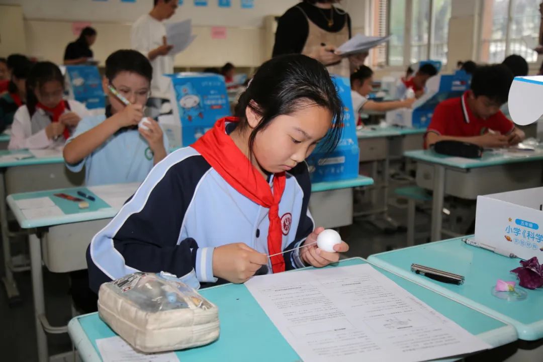 以赛促学,千帆竞发——新桥中心小学承办2024年江阴市中小学生实验能力大赛(小学科学) 第5张 以赛促学,千帆竞发——新桥中心小学承办2024年江阴市中小学生实验能力大赛(小学科学) 第5张