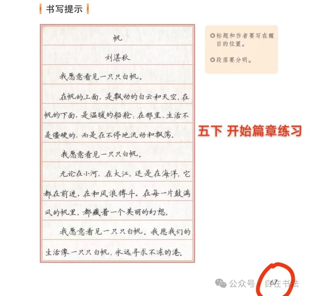 盘点小学语文课本里的“书写提示”,重不重要呢? 第26张