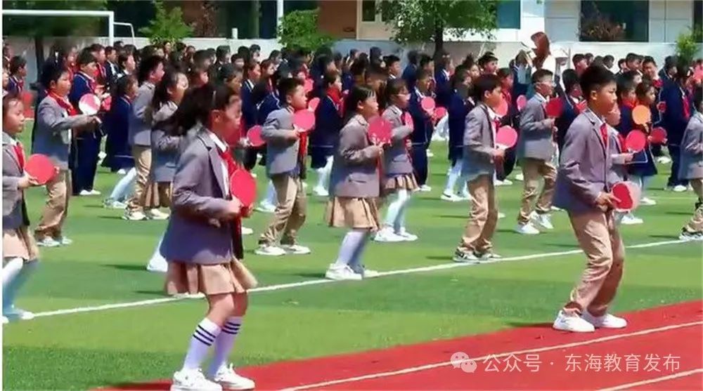 县实验小学教育集团振兴路校区大课间“乒乓球运动操”荣登“学习强国”学习平台 第3张
