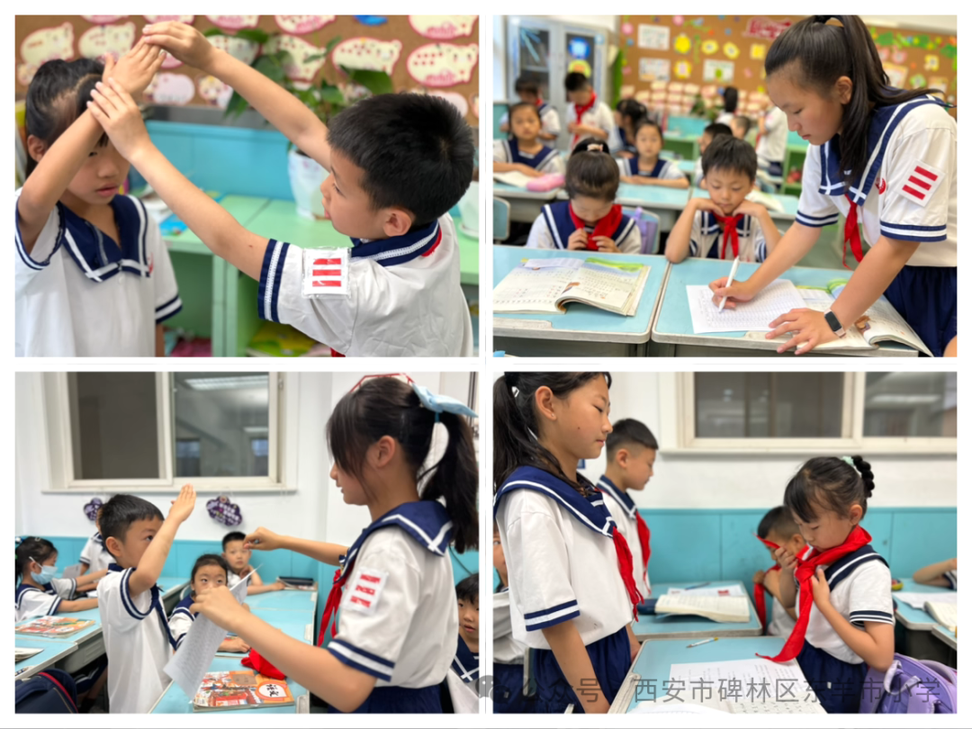 【碑林教育】东羊市小学“红领巾爱祖国 争做新时代好队员”一年级新队员入队纪实 第6张 【碑林教育】东羊市小学“红领巾爱祖国 争做新时代好队员”一年级新队员入队纪实 第6张