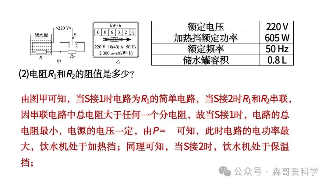 中考物理专题:以电热器为载体的综合计算(必考) 第7张