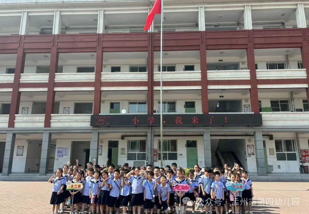 小学初体验 启航向未来 ——孟州市第四幼儿园2024年幼小衔接活动之走进小学 第42张 小学初体验 启航向未来 ——孟州市第四幼儿园2024年幼小衔接活动之走进小学 第42张