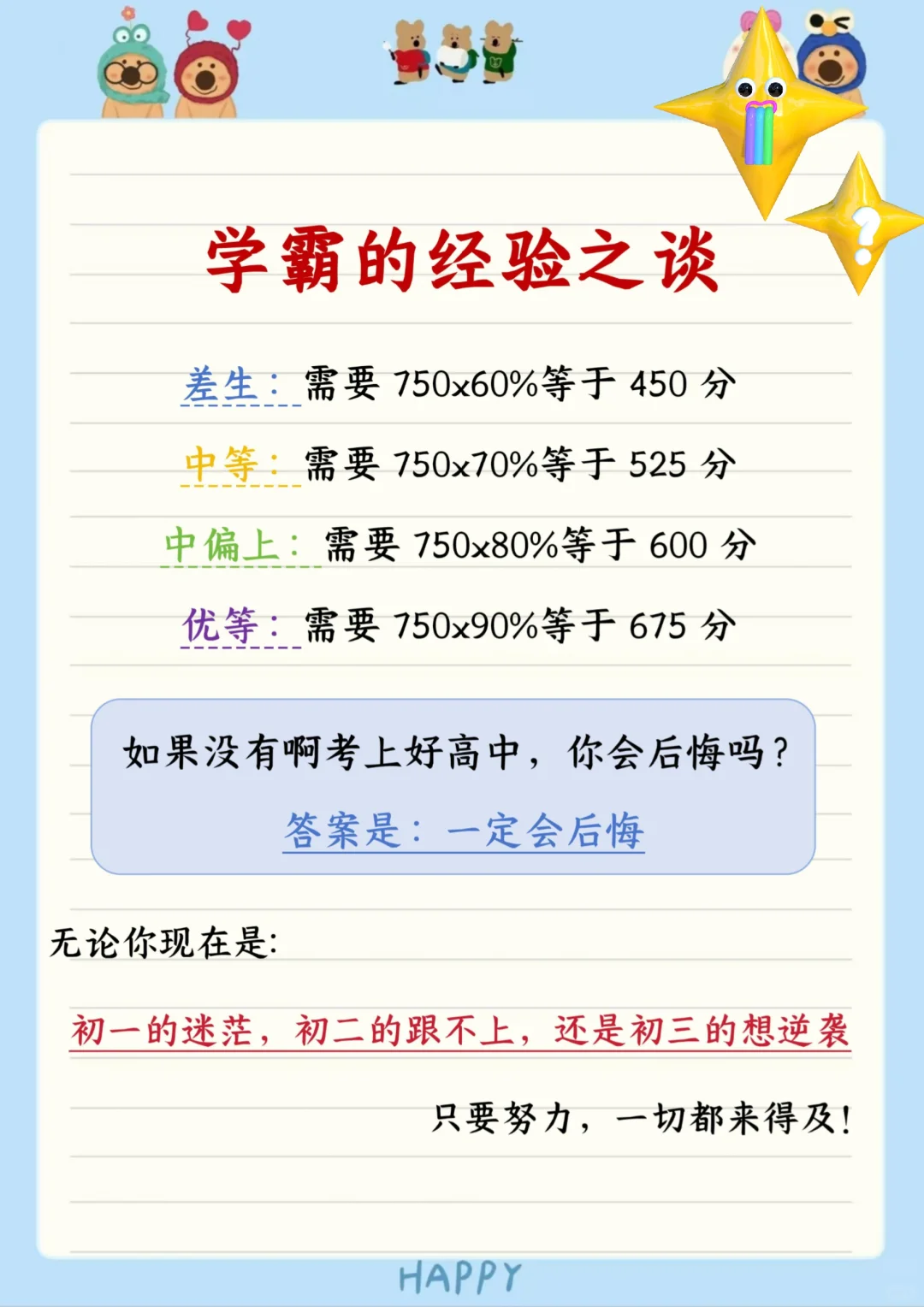 初中生到底要多努力才可以考700+ 第5张