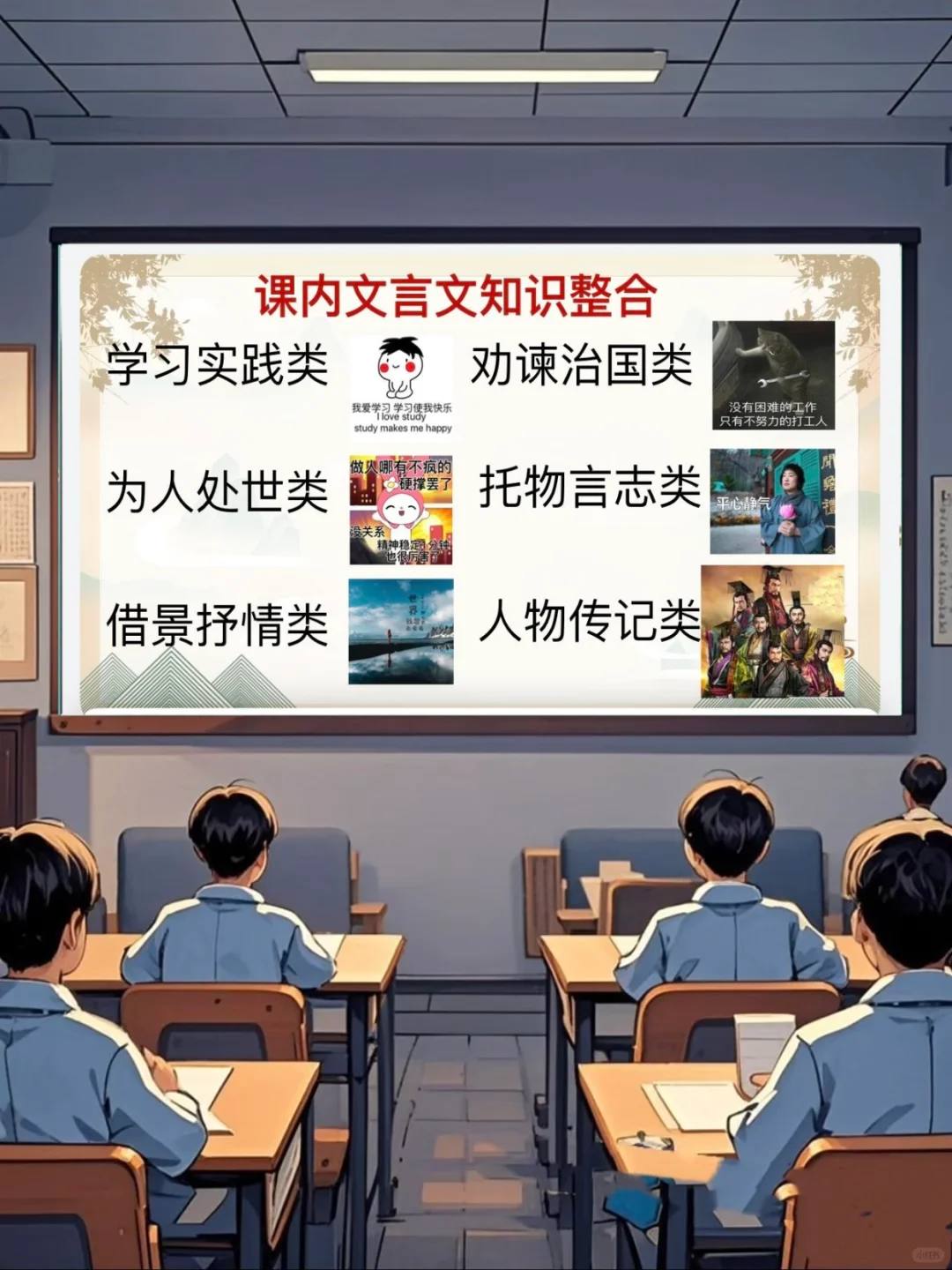 25年中考文言文复习｜侧重点壳内复习为主 第2张
