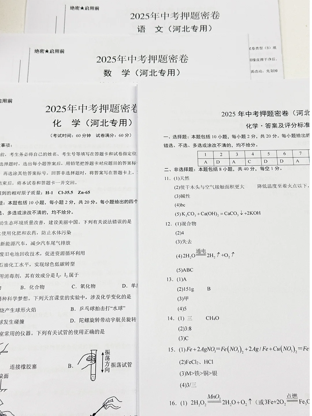 终于拿到了中考生的福音~这套卷子真的绝了 第3张