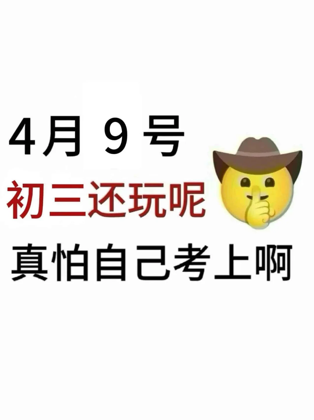 假如你从4月9日开始拼命中考 第2张