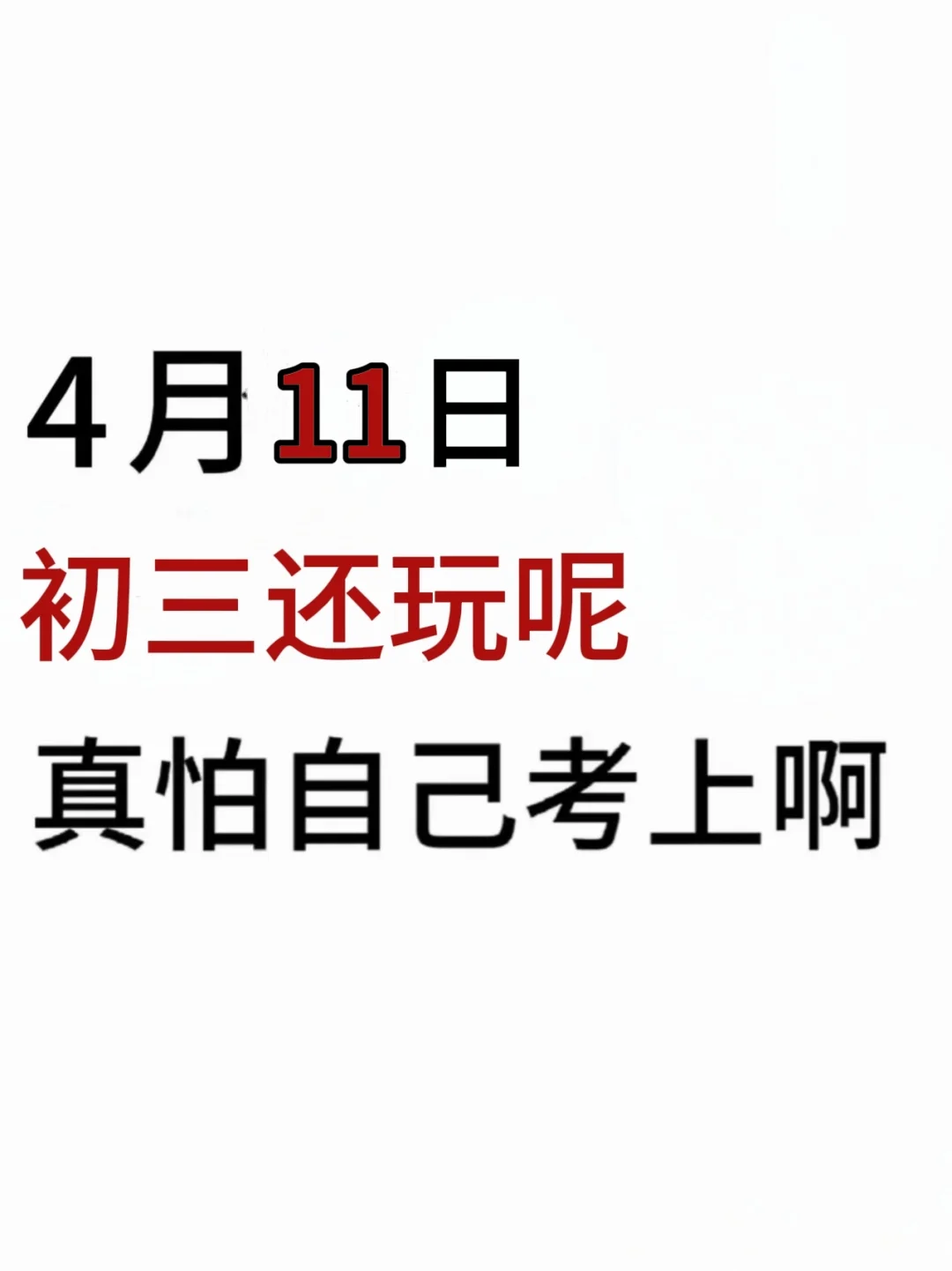 假如我从4月11日开始拼命中考！！ 第2张