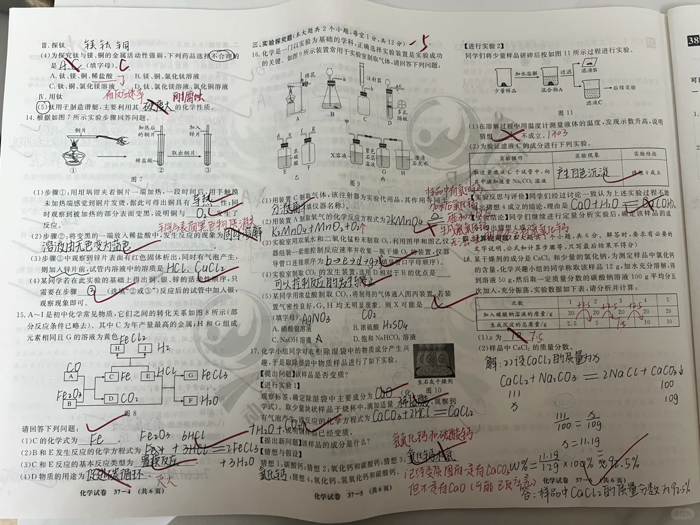 中考倒计时⏳77天！今天怒刷4套卷子！」 第12张