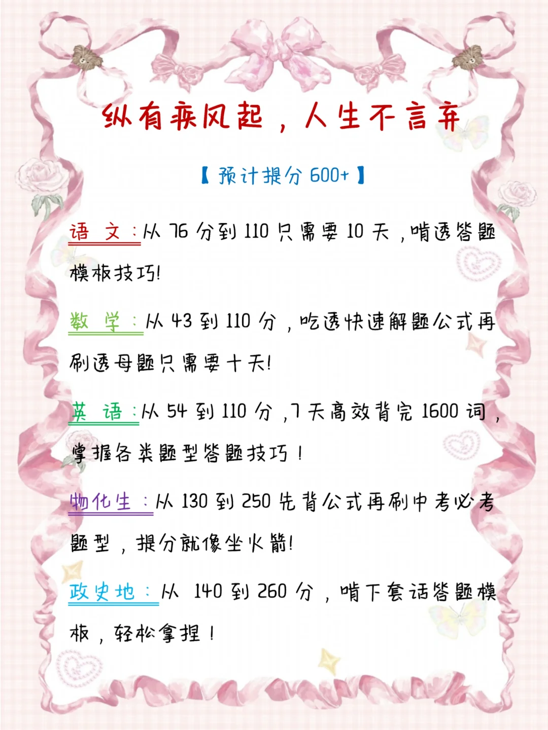 初中：八个退步表现，小心越陷越深！ 第6张