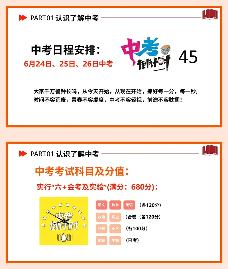 【初三家长会】中考加油初三家长会课件PPT 第6张